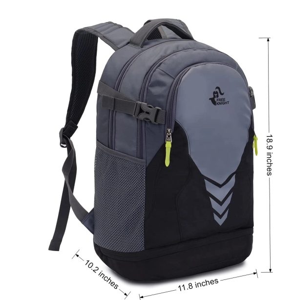 Basketball Backpack With Bottom Ball Compartment - Image 11
