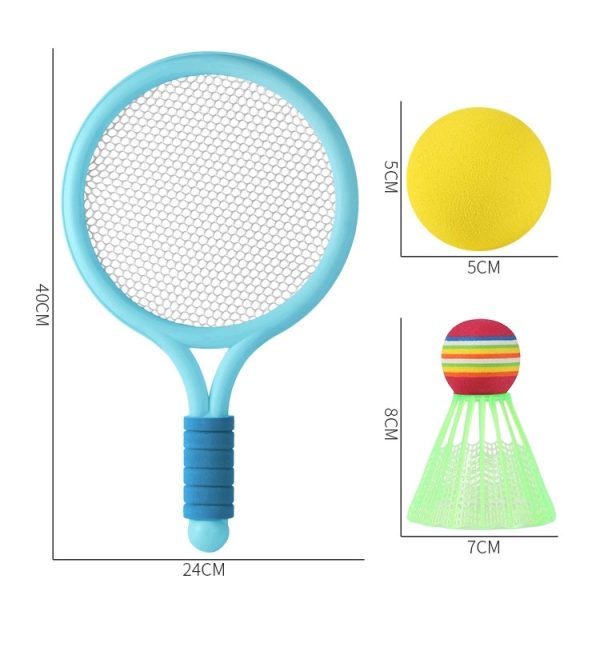 Kids Tennis Racket Set With 2 Balls - Image 6