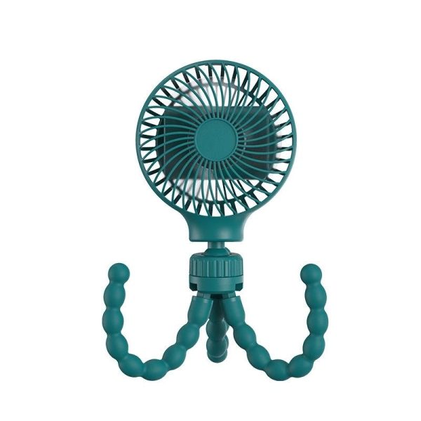Mini Handheld Stroller Fan with Flexible Tripod 4 Speeds - Image 4