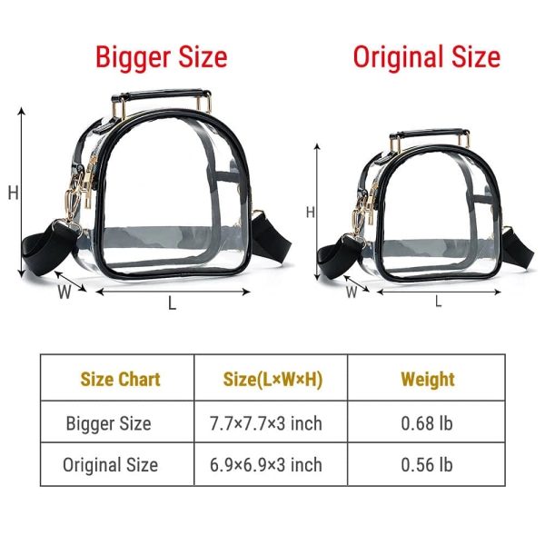 See Through Clear Handbag - Image 3