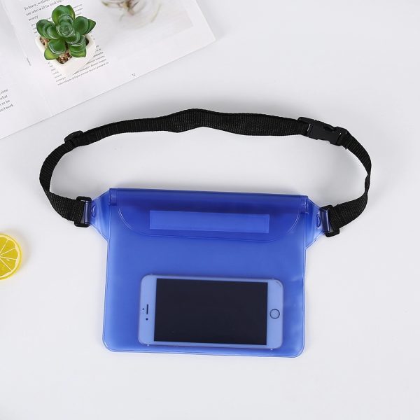 Waterproof Pouch Bag with Adjustable Waist Strap - Image 2