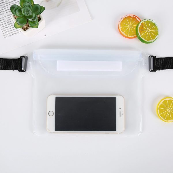 Waterproof Pouch Bag with Adjustable Waist Strap