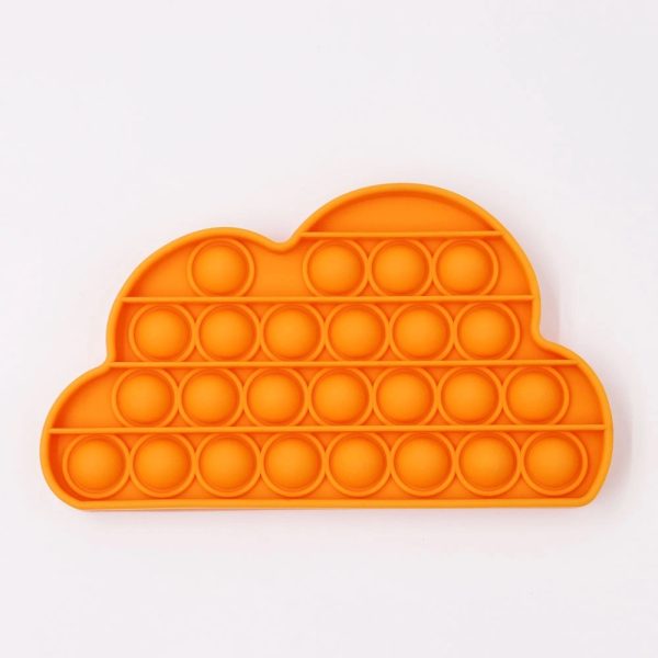 Cloud Stress Reliever Silicone Push Pop Bubble Sensory - Image 3