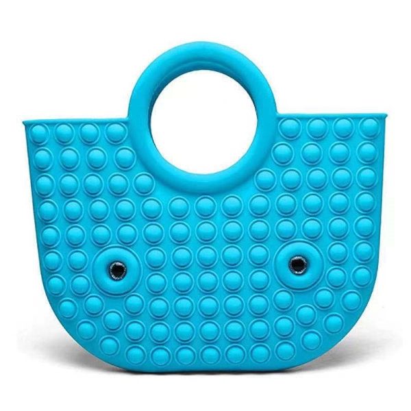 Handbag Push Pop Fidget Toys Silica Gel Tote Bag - Image 2