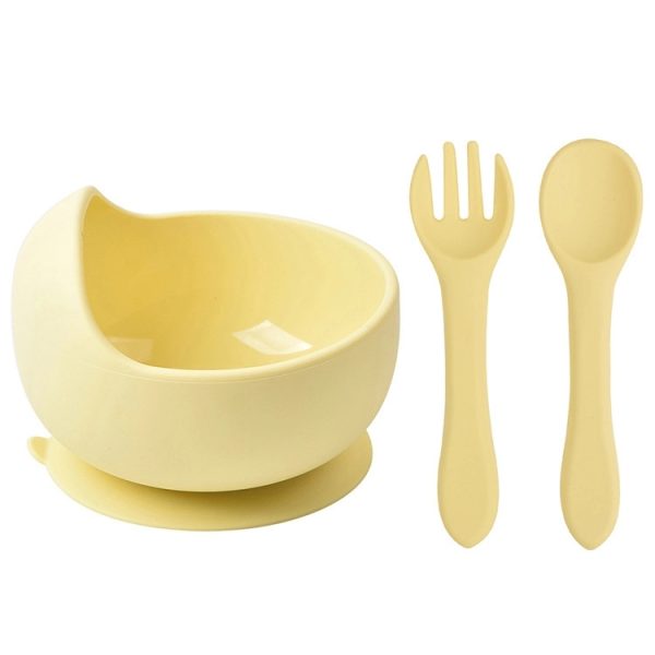 Silicone Suction Bowls for Baby with Spoon and Fork - Image 20