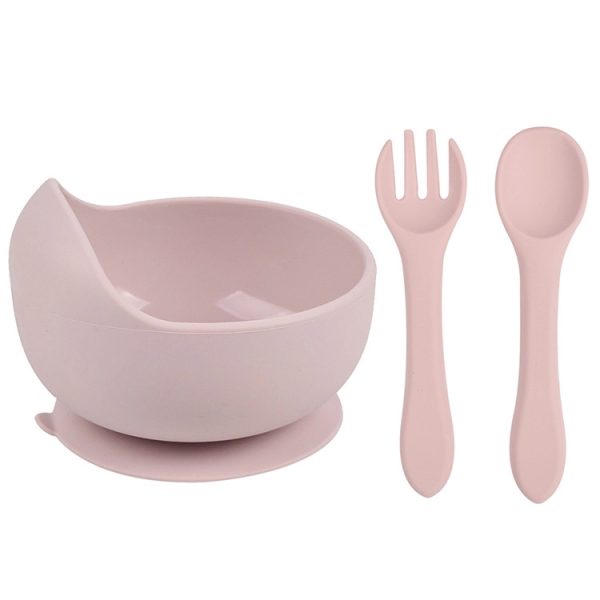 Silicone Suction Bowls for Baby with Spoon and Fork - Image 23
