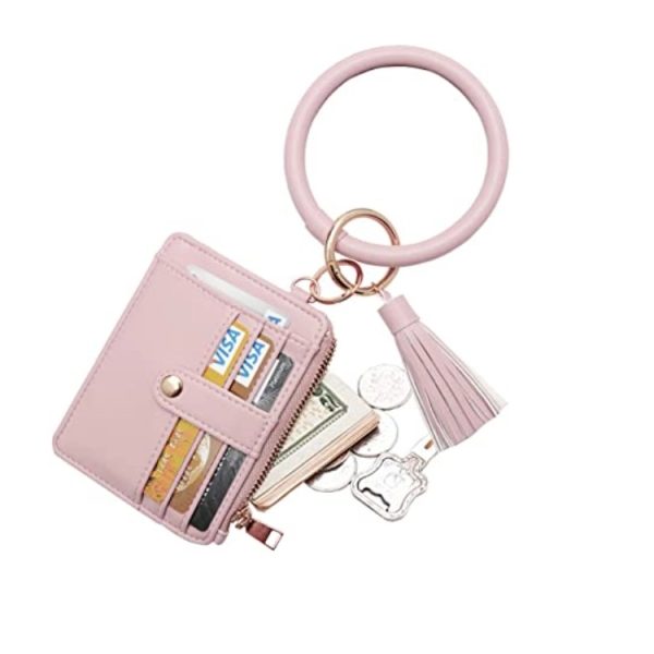 Bracelet Keychain Pocket Credit Card Holder