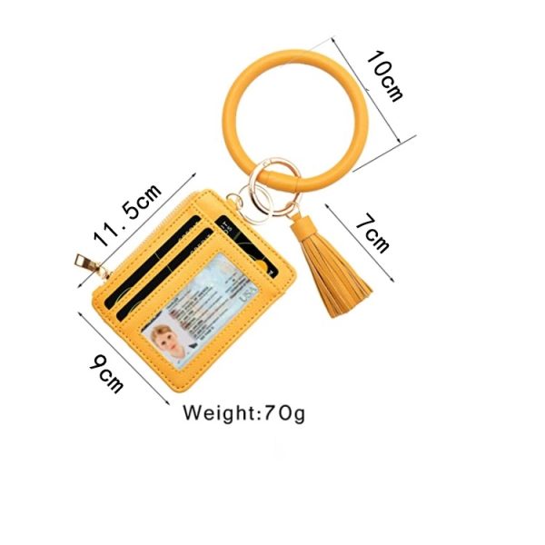 Bracelet Keychain Pocket Credit Card Holder - Image 6