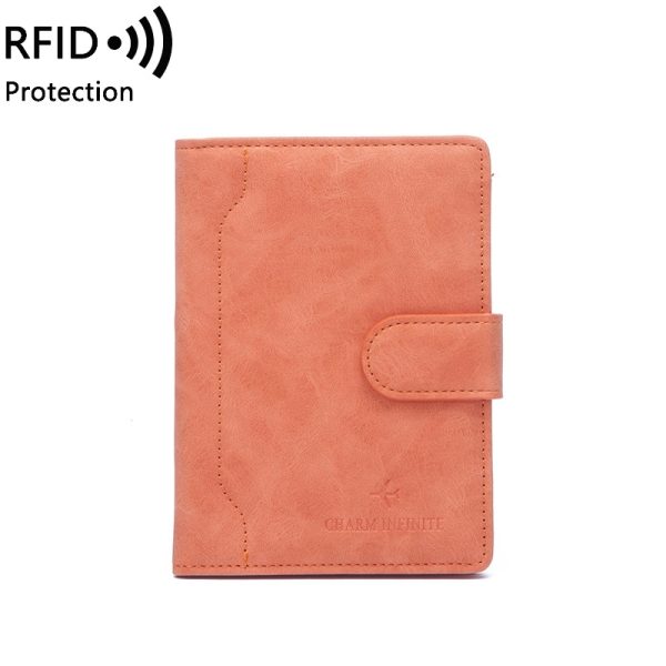 Rfid Blocking Travel Passport Holder Cover Slim Id Card Case - Image 4