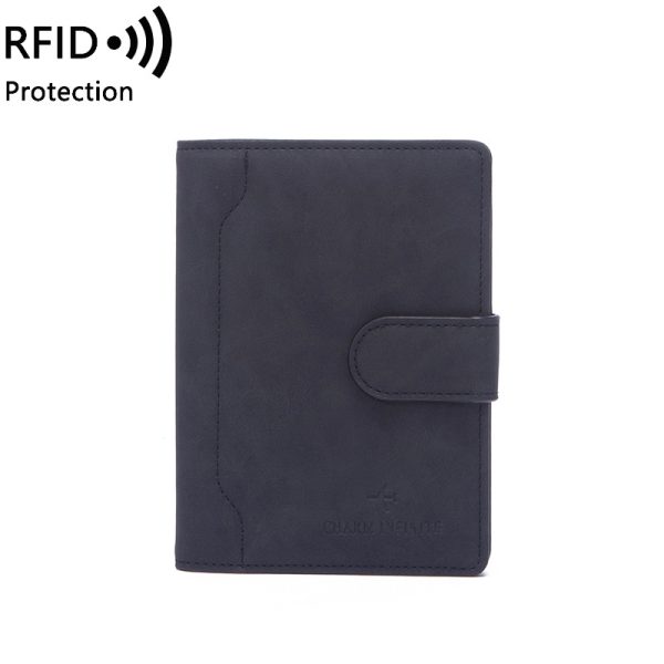 Rfid Blocking Travel Passport Holder Cover Slim Id Card Case - Image 7