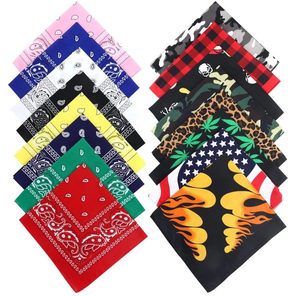 Bandanas Multi-Purpose Multicolor Headbands - Image 3