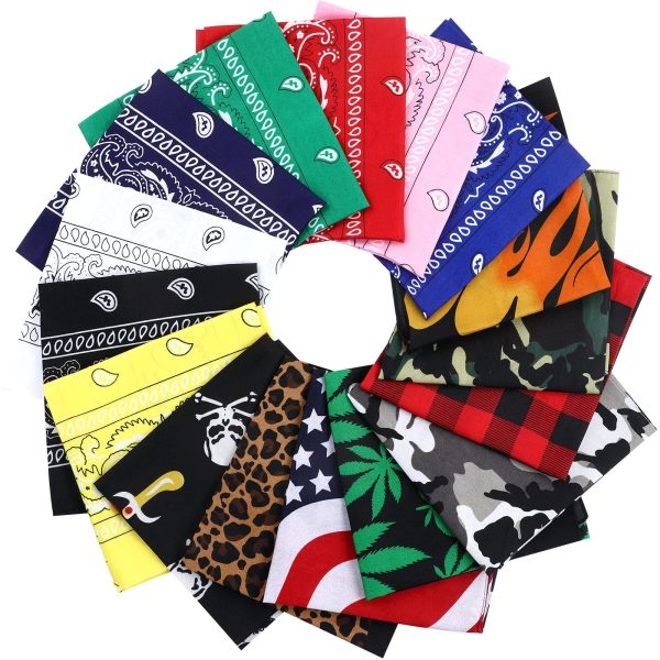 Bandanas Multi-Purpose Multicolor Headbands