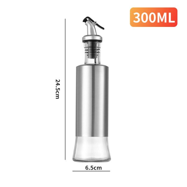 Oil And Vinegar Bottles Cruets Dispenser - Image 4