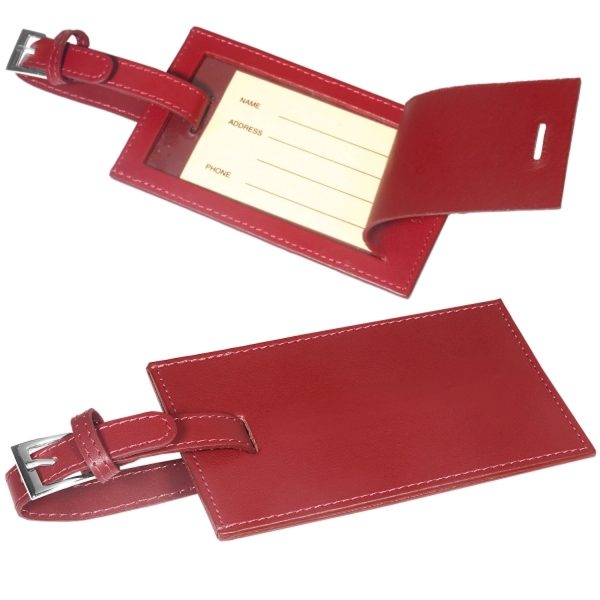 Leatherette Luggage Tag - Image 5