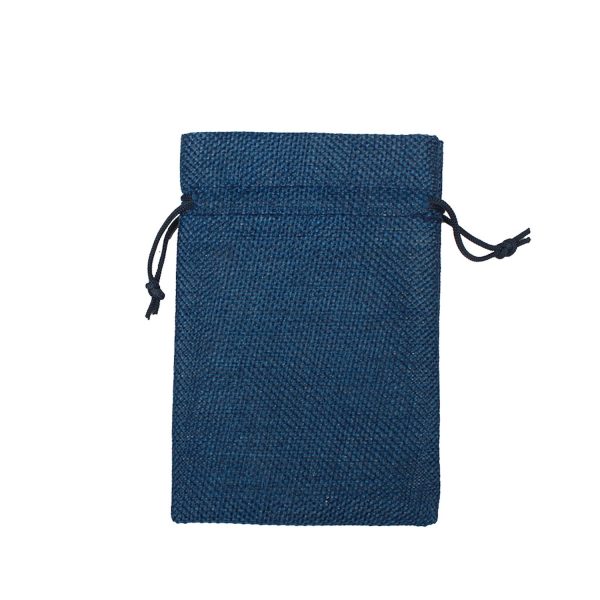 Medium Natural Burlap Pouches Jute Drawstring Bags 5" X 7" - Image 11
