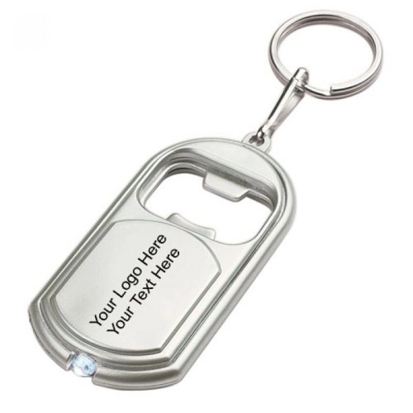 Personalized Bottle Opener Keychain With Led Flashlights - Image 5