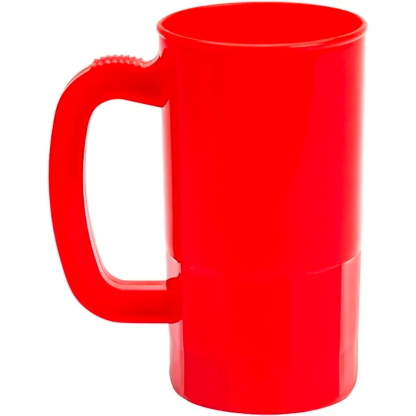 22 Oz Plastic Beer Stein Mug - Image 3