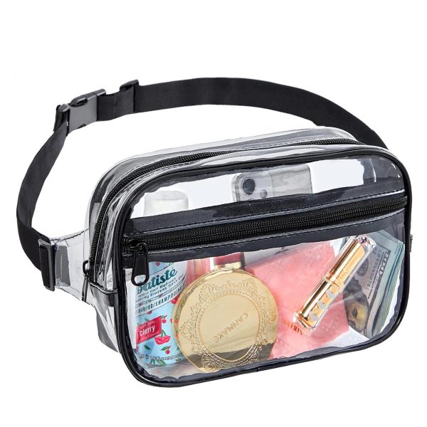 Waterproof Clear Fanny Waist Pack With Adjustable Strap - Image 2
