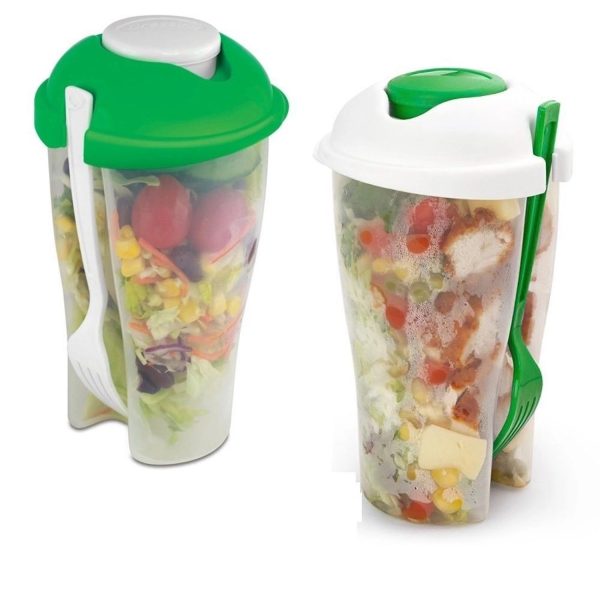 26Oz Salad Shaker / Bowl Food Storage Containers - Image 9