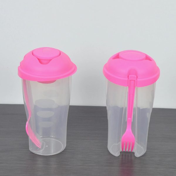 26Oz Salad Shaker / Bowl Food Storage Containers - Image 2