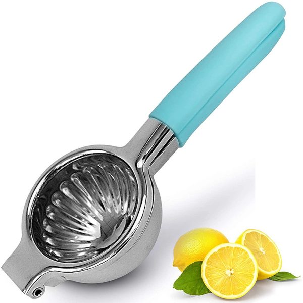 Lemon Squeezer Stainless Steel Silicone Handle - Image 2