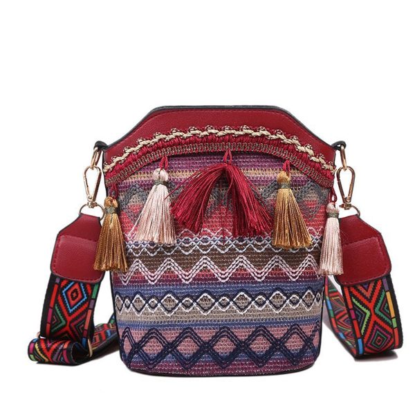 Women's One Shoulder Bucket Bag - Image 3