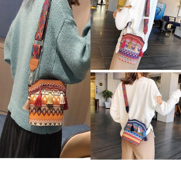 Women's One Shoulder Bucket Bag - Image 6