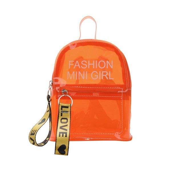 Pc Transparent Jelly Backpack - Image 2
