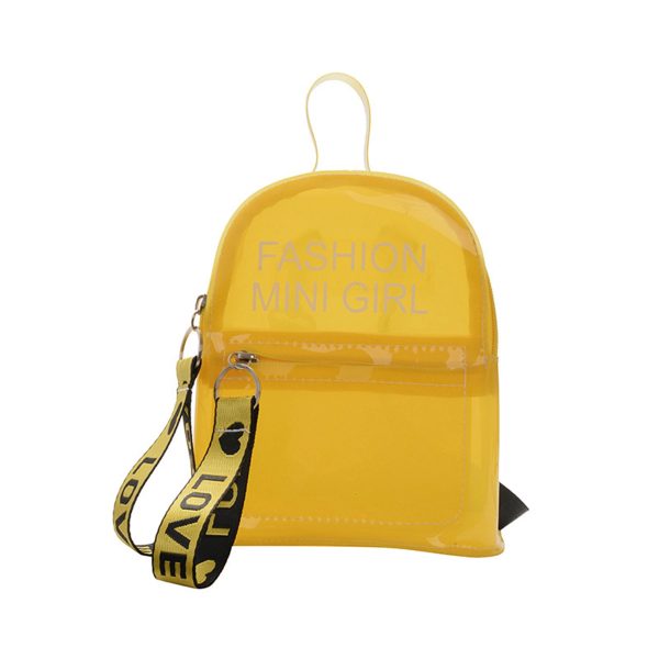 Pc Transparent Jelly Backpack - Image 4