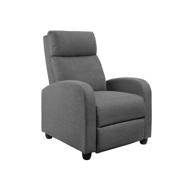 Adjustable Thick Recliner w/ Comfortable Footrest - Image 3