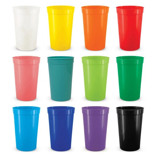 Reusable Plastic Stadium Rainbow Cups - Image 4