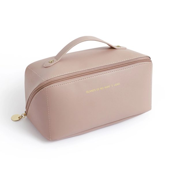Makeup  Travelling Pu Leather Cosmetic Bag Waterproof - Image 3