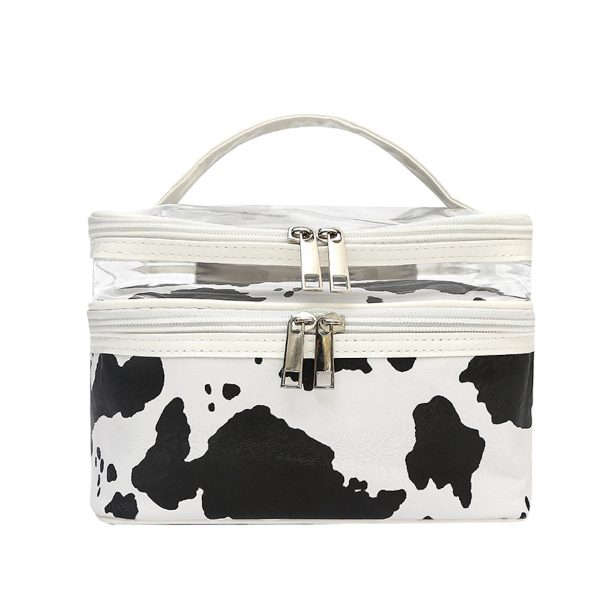 Cows Double Layer Travel Storage Cosmetic Cases - Image 7