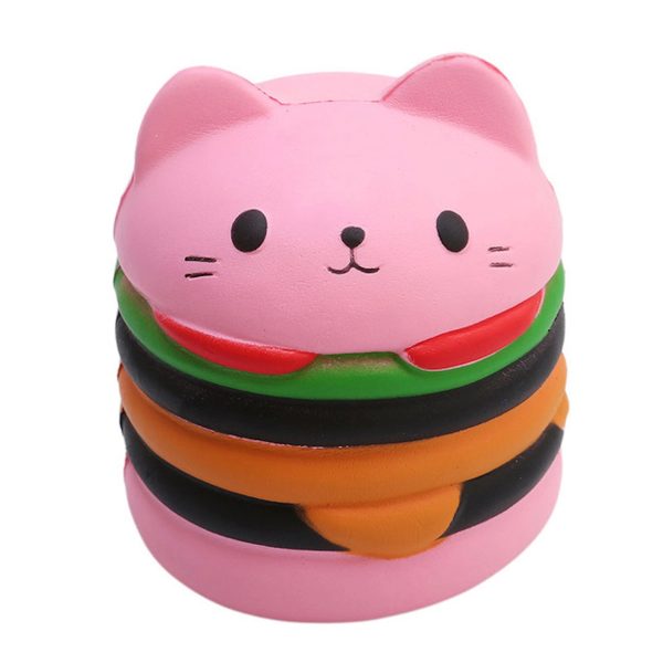 Hamburger Milkshake Squishe Donut Popcorn Toys Stress Relief - Image 4