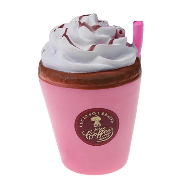 Hamburger Milkshake Squishe Donut Popcorn Toys Stress Relief - Image 9