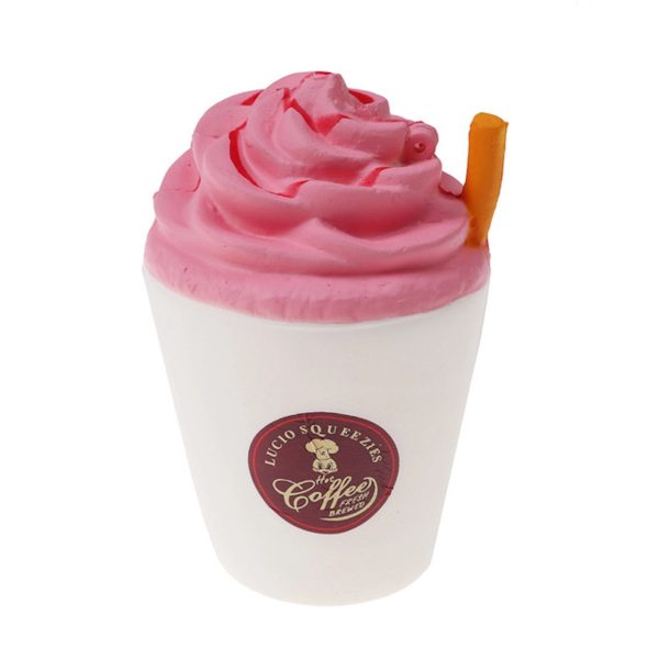 Hamburger Milkshake Squishe Donut Popcorn Toys Stress Relief - Image 12