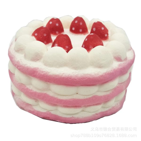 Hamburger Milkshake Squishe Donut Popcorn Toys Stress Relief - Image 3