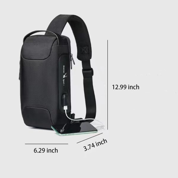 Men'S Chest Bag - Image 6