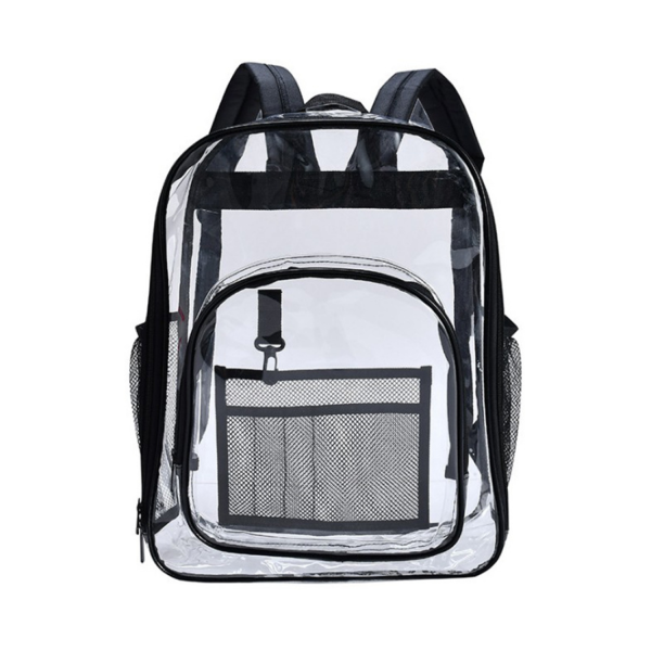 Clear PVC School Backpack - Image 2