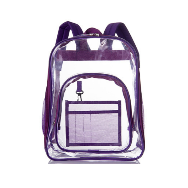 Clear PVC School Backpack - Image 3