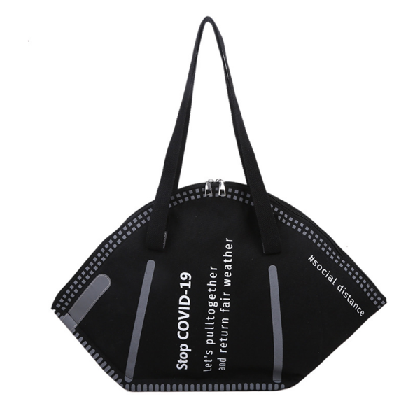 Mask Style Tote Bag - Image 2