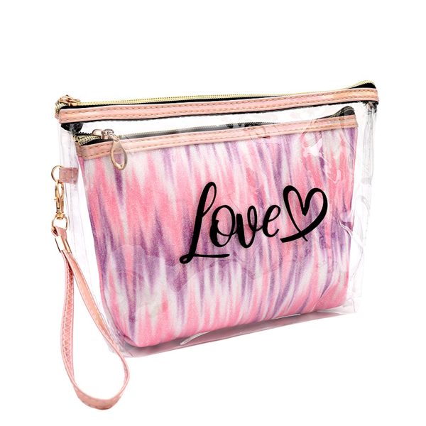 Pvc Travel Cosmetic 2 In 1 Bag - Image 2