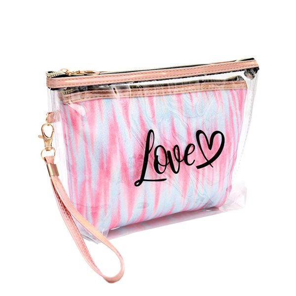 Pvc Travel Cosmetic 2 In 1 Bag - Image 4