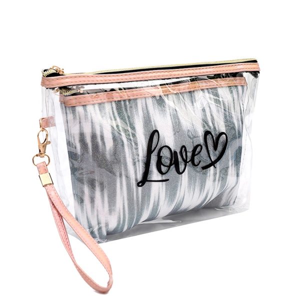 Pvc Travel Cosmetic 2 In 1 Bag - Image 5