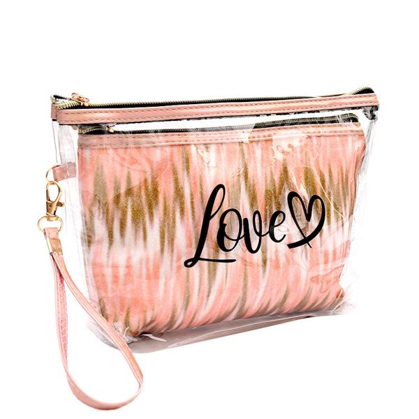 Pvc Travel Cosmetic 2 In 1 Bag - Image 6