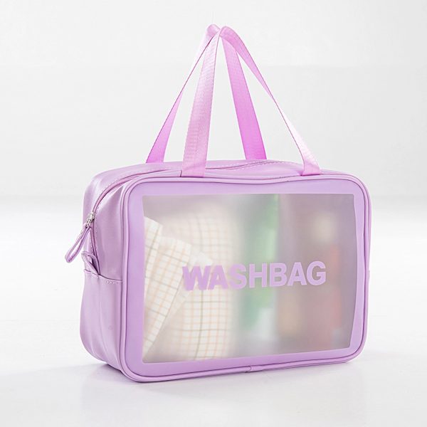 Clear Makeup Travel Toiletry Bag - Image 3