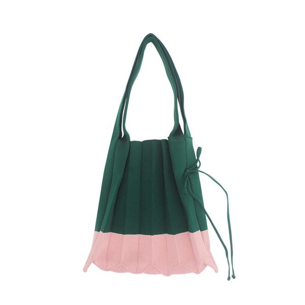 Pleats Knit Bag - Image 5