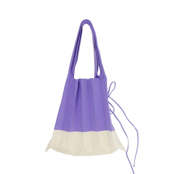 Pleats Knit Bag - Image 3