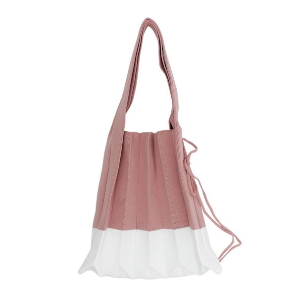 Pleats Knit Bag - Image 4