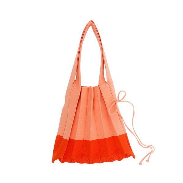 Pleats Knit Bag - Image 7